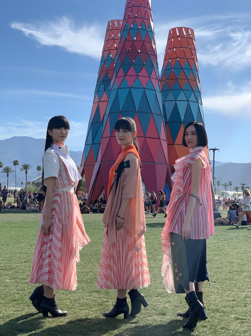 Perfume、アメリカ最大の音楽フェス　コーチェラで観客を魅了！