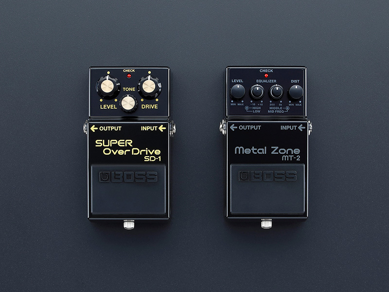 BOSS「SD-1-4A」と「MT-2-3A」 