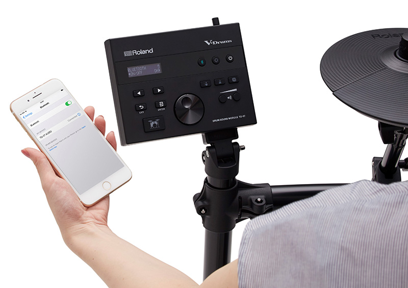スマートフォンとBluetooth®接続可能