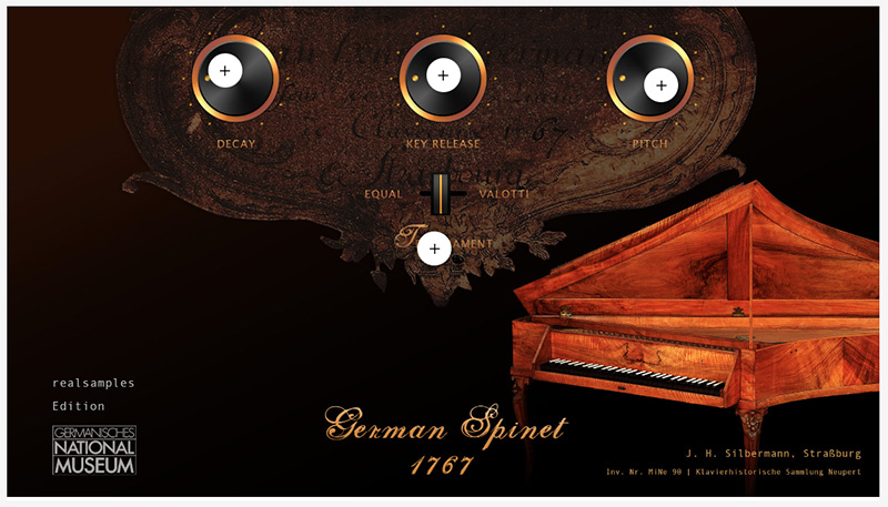 German Spinet for HALion(GERMAN SPINET 1767)