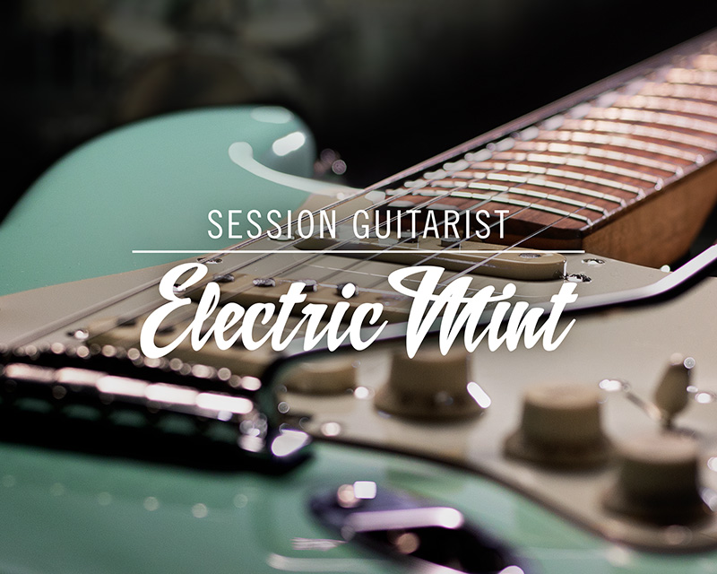 Native Instruments、「SESSION GUITARIST – ELECTRIC MINT」をリリース！（1960年代のアメリカ製ソリッドボディギターのオリジナルモデルをサンプリング）