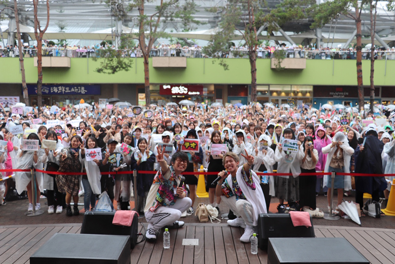 スカイピース リリースイベントを7/7東京ドームシティラクーアガーデンステージ