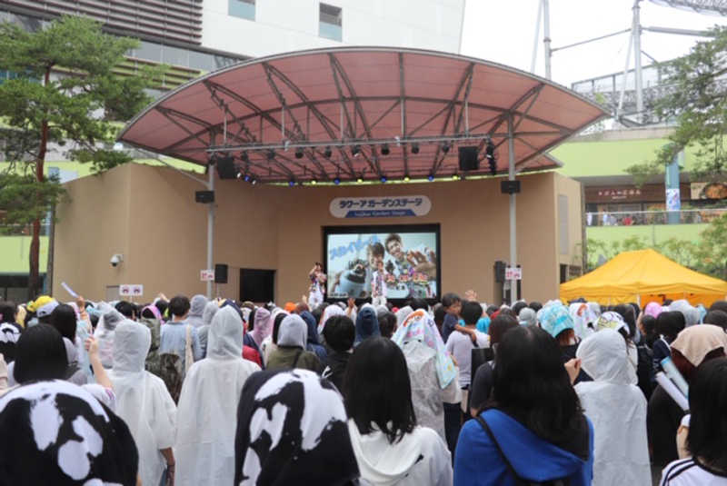 スカイピース リリースイベントを7/7東京ドームシティラクーアガーデンステージ