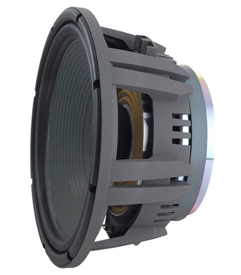 最新設計の12インチ(300mm)径ウーファー搭載