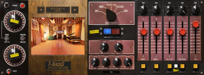 「T-RackS FAME Studio Reverb」