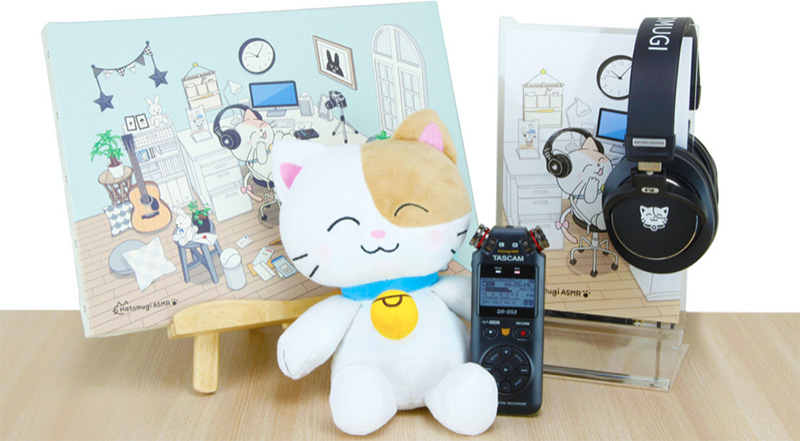 ASMRアーティスト『はとむぎ』とのコラボレーション製品