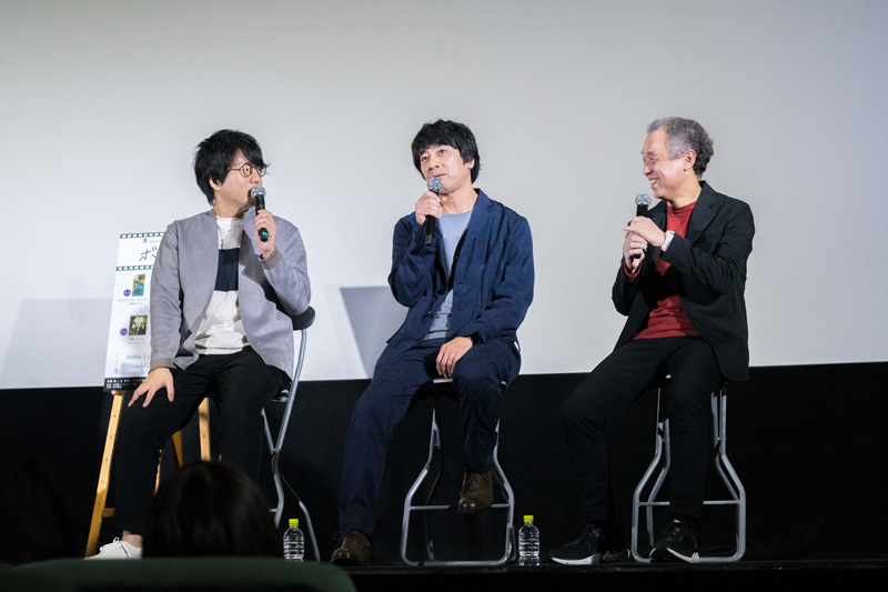 山崎まさよし・松室政哉、映画イベント上映に登壇！（名曲「One more time, One more chance」、「海月」を弾き語り披露）