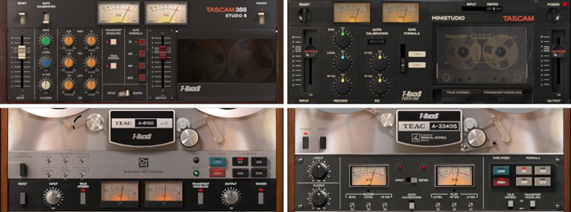 IK Multimedia「T-RackS TASCAM Tape Collection」