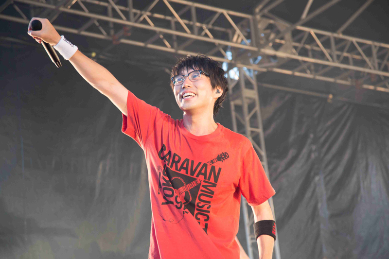 高橋 優、「秋田CARAVAN MUSIC FES 2017」を9月2日（土）、3日（日）に秋田県・由利本荘市で開催！