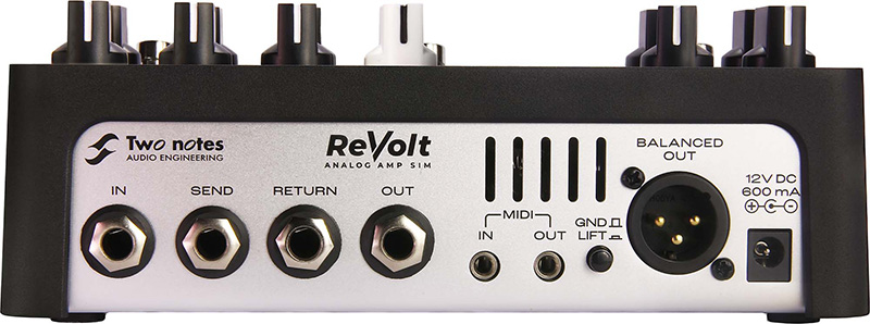 日本エレクトロ・ハーモニックス、Two notes「ReVolt Guitar」をリリース！（ギター用アナログ・アンプ・シミュレーター）