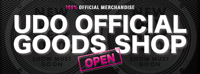 ウドー音楽事務所のオフィシャルWEBショップ「UDO OFFICIAL GOODS SHOP」