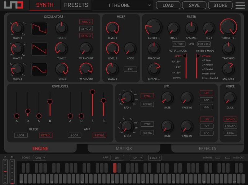 IK Multimedia、 UNO Synth Pro専用のMac/PC用エディター「UNO Synth Pro Editor」をリリース！