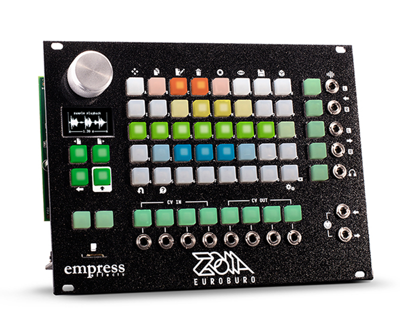 アンブレラカンパニー、Empress Effects「ZOIA EUROBURO」をリリース！（LEGOブロックのように組み合わせてサウンドメイクが可能なZOIAが、ユーロラックモジュラーへと進化）