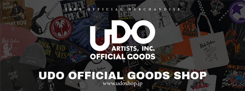 ウドー音楽事務所のオフィシャルWEBショップ「UDO OFFICIAL GOODS SHOP」の新たなラインナップとして「テデスキ・トラックス・バンド」のアイテムが販売開始！