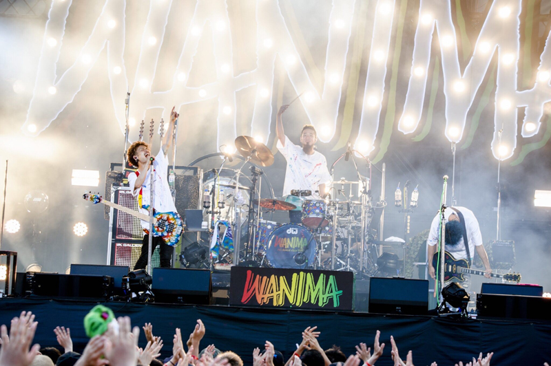 WANIMA、初の大規模野外ライブ「Good Job!! Release Party」天草編完遂！（7月6日 地元天草）