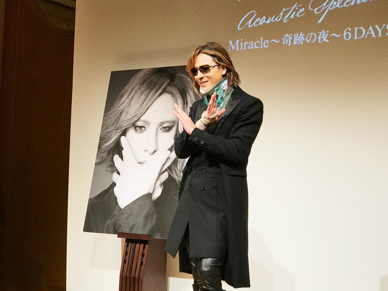 X JAPAN YOSHIKI、緊急記者会見で日本ツアーの詳細を明かす！